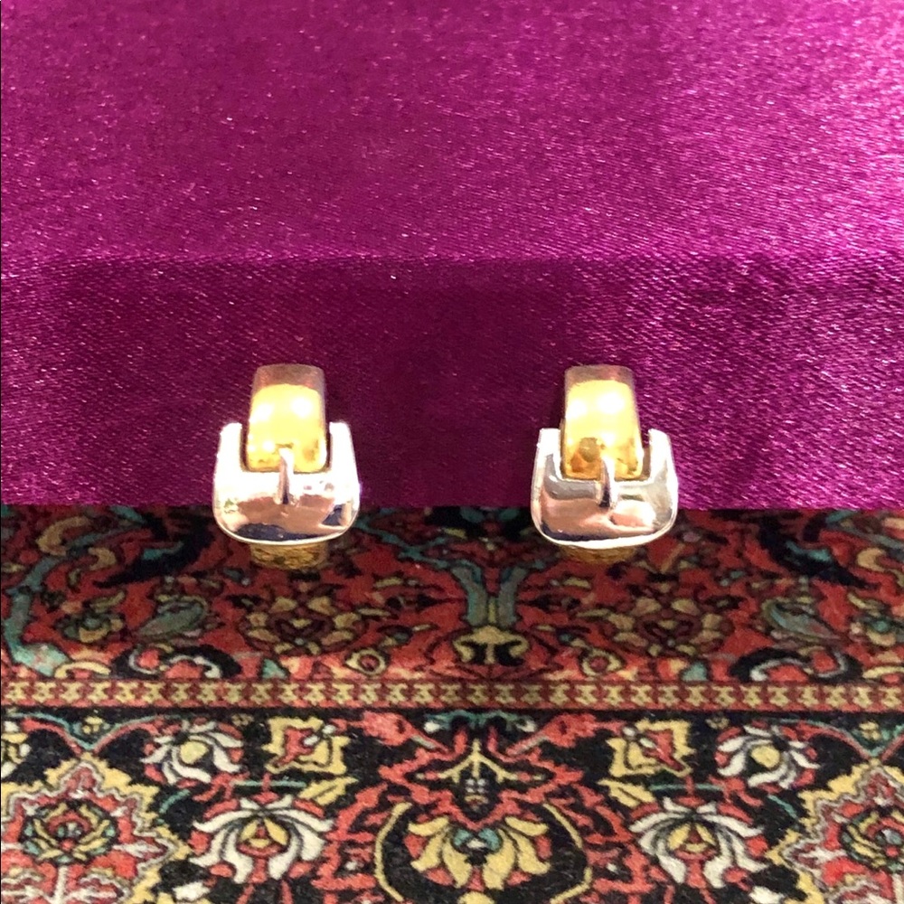 Vtg Givenchy Clip Earrings